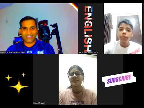 English with Vikram | English Grammar| Learn English| English classes| ESC 24X7 | esc24x7.com