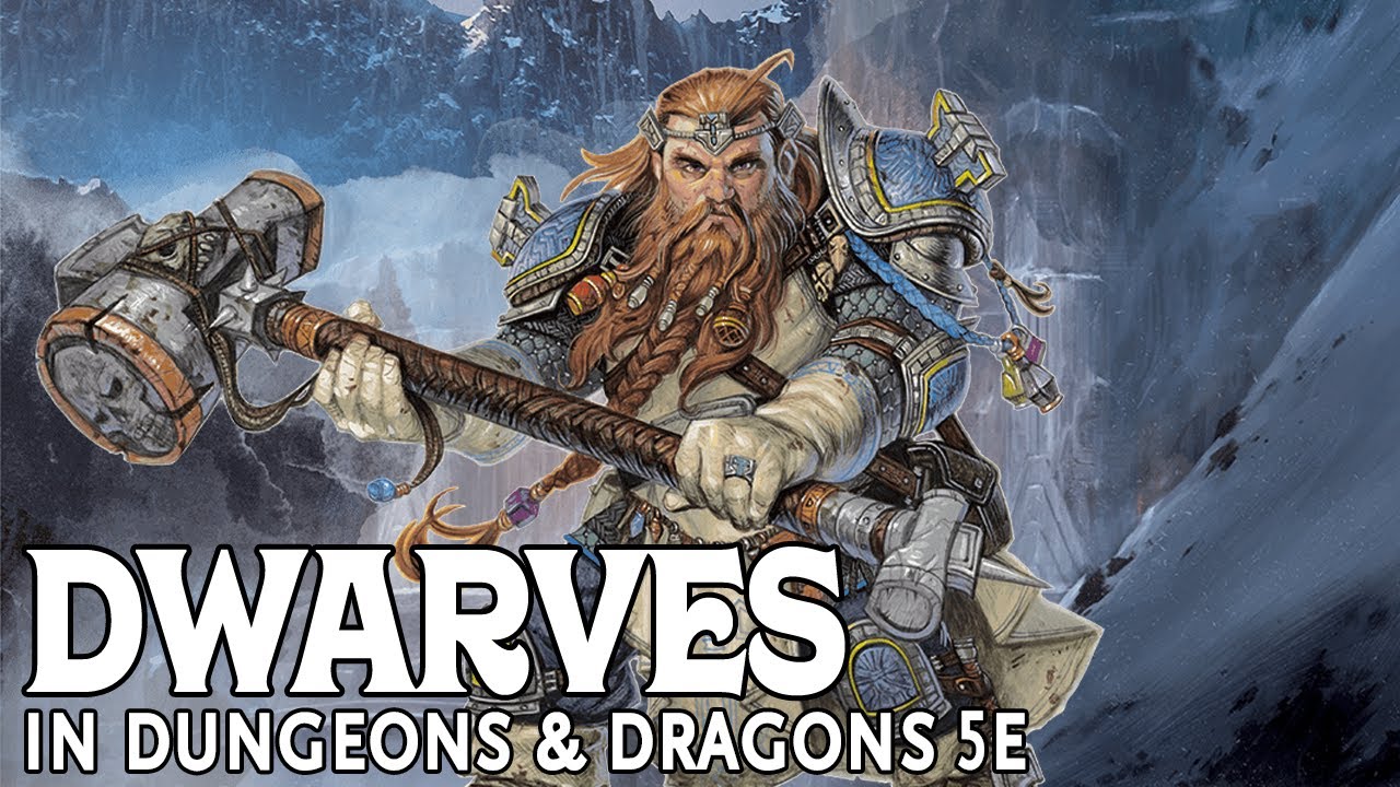 Dwarves in Dungeons and Dragons 5e: Classes, Backgrounds, and Roleplaying Guide