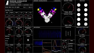 72 Degree Even Firing V10 In Engine Simulator