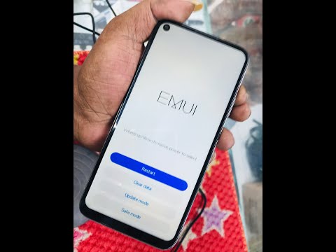 Hard Reset Huawei P40 Lite   Bypass Screen Lock by Recovery Mode