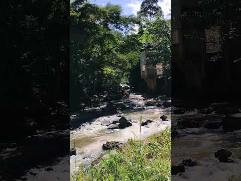 hidrelétrica abandonada no município de bom Jesus do Norte ES.