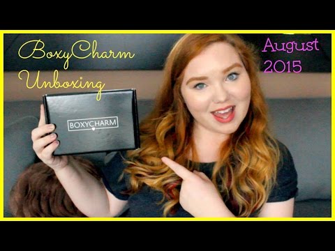 Unboxing Boxycharm: August 2015 | AbigailHaleigh