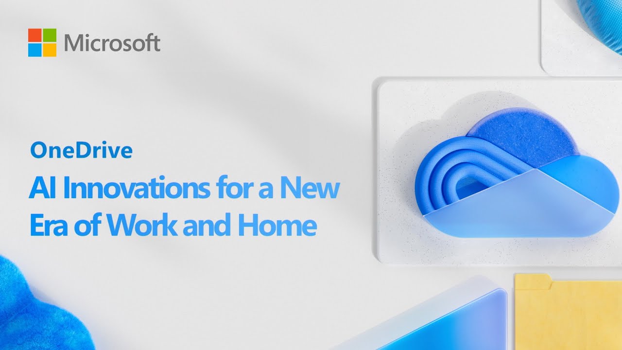 Microsoft OneDrive's latest AI innovations at work and home