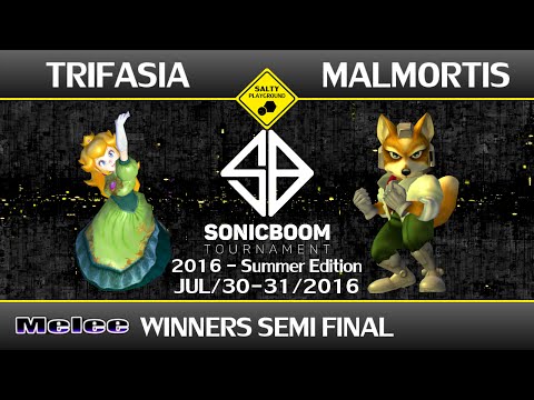 SB2016 - Malmortis (Fox) Vs Trifasia (Peach) - SSBM Singles Bracket Winners Semi Final