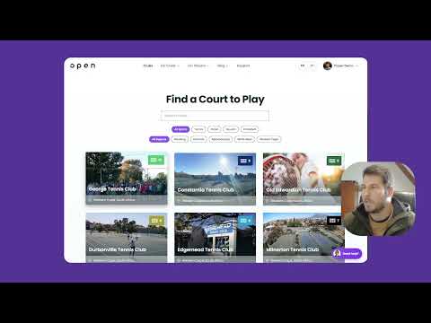 Open Active - Court Booking