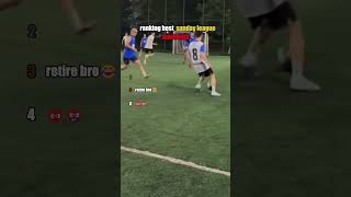 Ranking Best Sunday League Moments #football #soccer #shorts