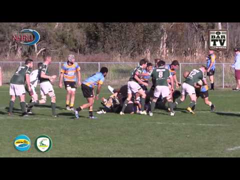 2015 NHRU Round 10 Premier 2 Highlights - Southern Beaches v Merewether Carlton