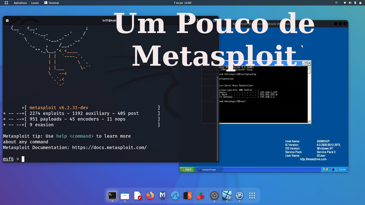 Como Usar o Metasploit no Linux