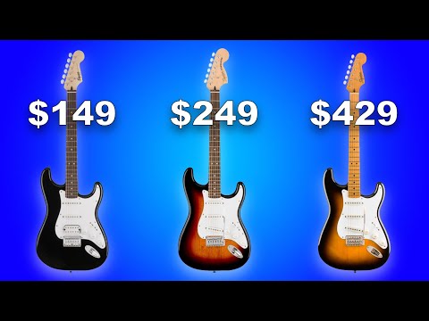 Squier Stratocaster Comparison! - Bullet VS Affinity VS Classic Vibe 50s