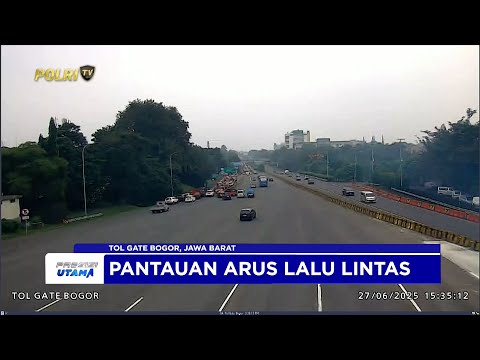 NTMC POLRI - PANTAUAN ARUS LALU LINTAS SORE 27/06/2025