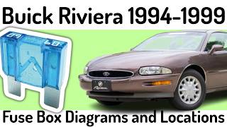 (1994-1999) Buick Riviera Fuse Box Diagrams and Fuse Panel Locations✅
