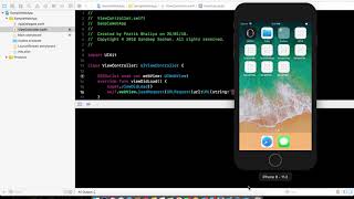 UIWebView load URL tutorial