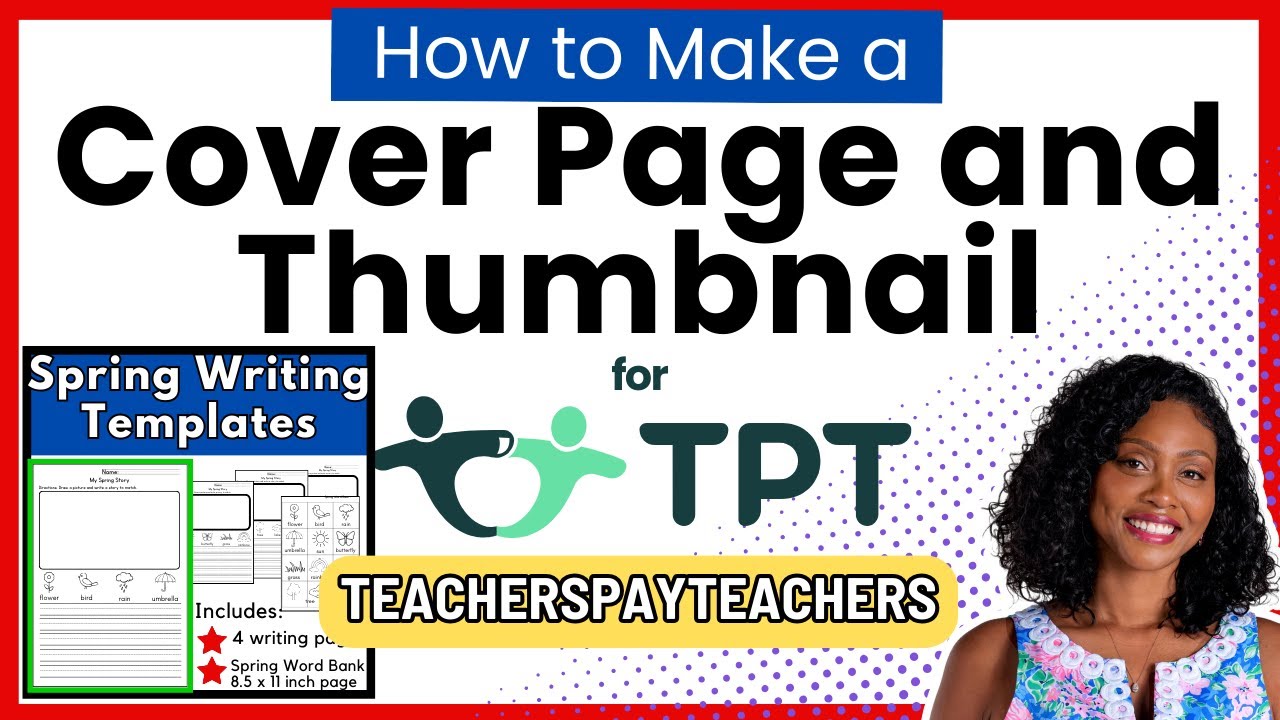 Canva Tutorial - Designing Cover Pages and Thumbnails for Teachers Pay Teachers TPT