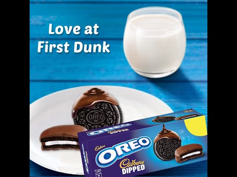 Cadbury Oreo Dipped Chocolate Cookie 🍪😀