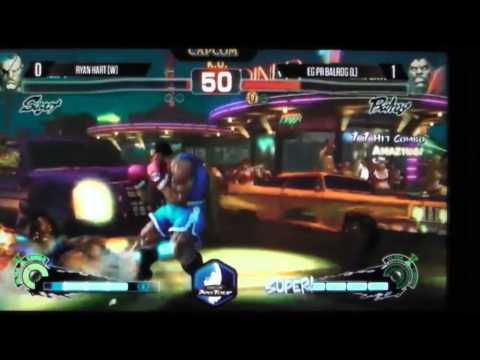 2014Mar16 SSF4AE Ryan Hart (Sagat) vs PR Balrog (Balrog). G.FINALS @ FINAL ROUND