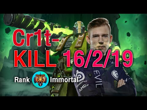 Cr1t Rank Dark Willow Playing Earth Spirit , hightstep