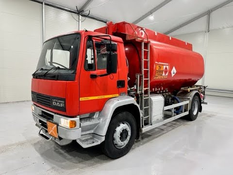 S695 SKL - DAF 55 230 4x2 13000 Litre Fuel Tanker | Law Truck Centre UK