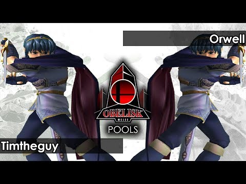 Melee: Timtheguy (Marth) V Orwell (Marth) - Obelisk 98 Tournament SSBM