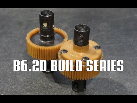 Team Associated B6.2d build series - Building a gear diff