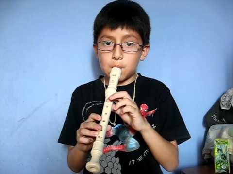 Notas para flauta (ES): La Contamanina, notas para flauta