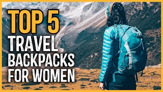 Best Travel Backpacks For Women 2023 | Top 5 Best Women's Travel Backpacks On Amazon