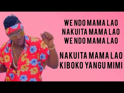 Chindo man ft Rayvanny Mama lao(librarymusic) karaoke