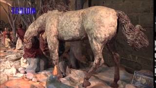 Magie e poesia dall'arte della cartapesta nel presepe del Museo Diocesano