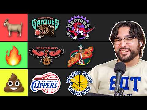 We Put Every 90s NBA Logo In A Tier List