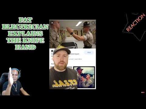 FAT ELECTRICIAN EXPLAINS THE KNIFEHAND 🔪 🗡 🤚🏾