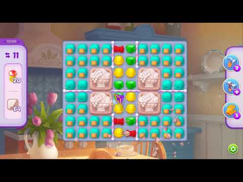 Homescapes Level 12590 No Boosters Gameplay #Bubunka