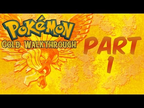 Pokemon Gold Walkthrough Part 1: The Journey Begins!