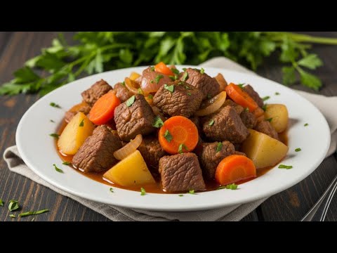 CLASSIC Beef Stew: BEST Old-Fashioned Recipe With Vegetables