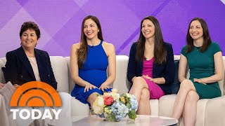 Identical triplets follow mom’s footsteps in same medical practice