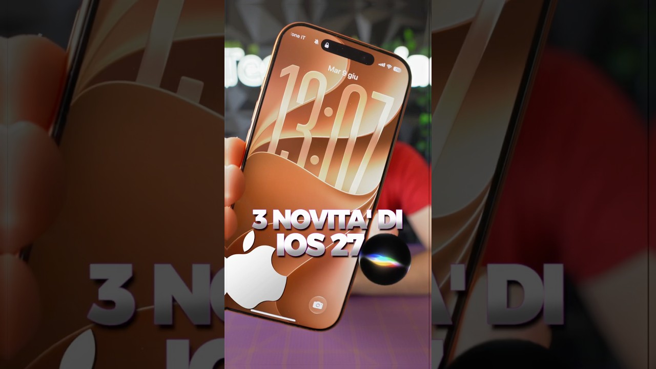 3 NOVITÀ IOS 27 Che avremo in Europa