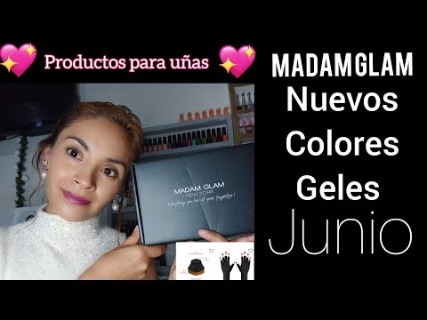GELES MADAM GLAM 2023 NUEVOS COLORES JUNIO 2023 #uñasdecoradas #madamglam #tendency #artnails