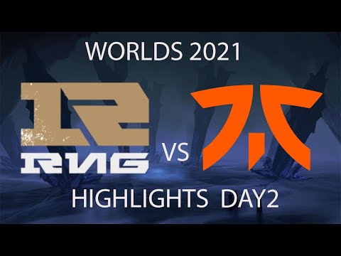 FNC vs RNG Highlights | Worlds 2021 | DAY 2 | Fnatic vs Royal Never Give Up