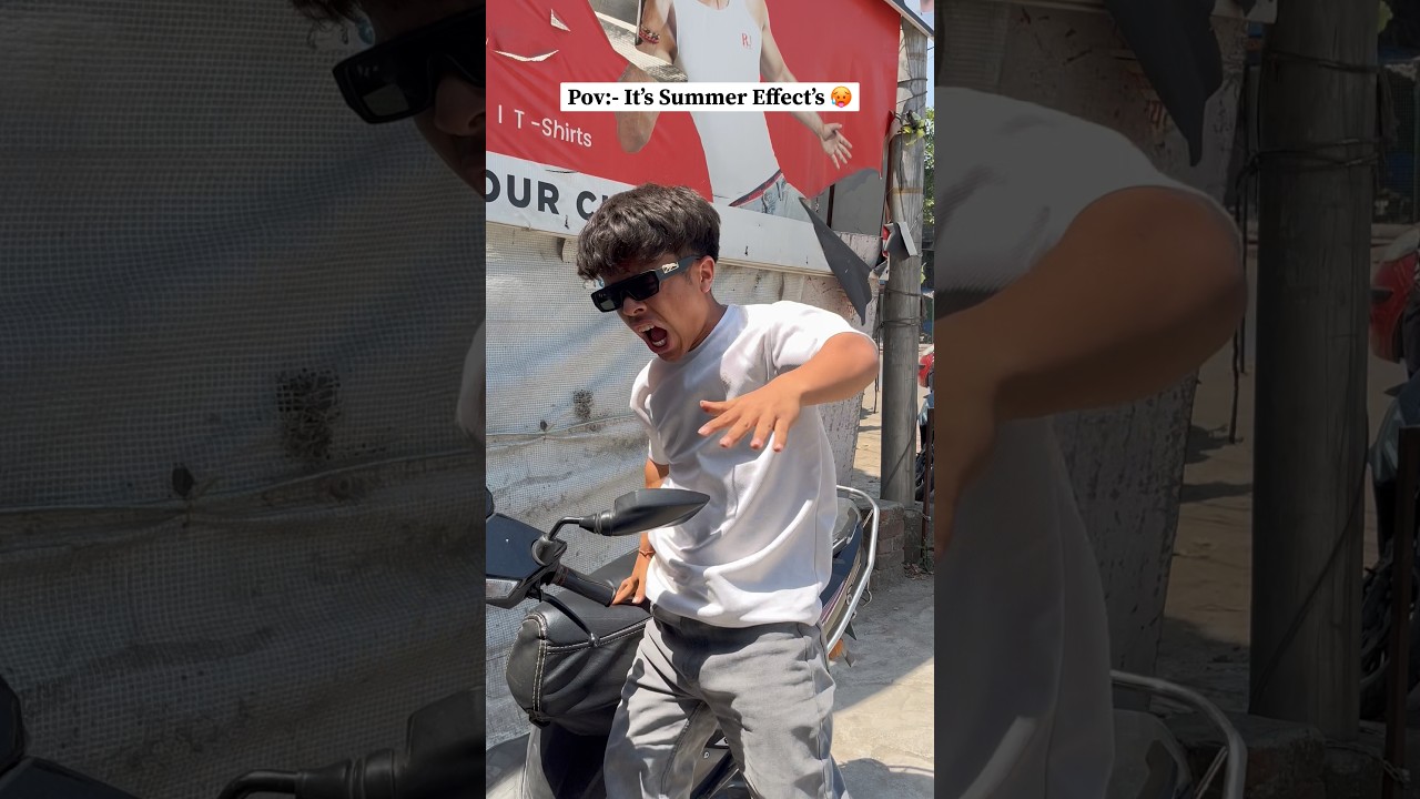 Summer Effects 🥵🌞 | #pawanuu_comedian #funny #comedy #trending #summer #viral #shorts