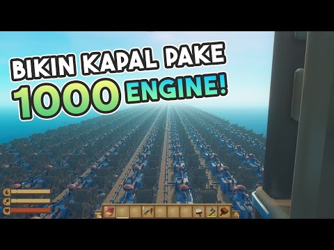 Coba Bikin Kapal dengan 1000 Engine di Raft