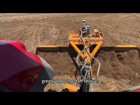 GNSS Land Leveling System Introduction by Wisdom Beidou