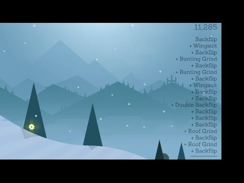 Insane Trick Combo, Alto's Odyssey #android #androidgames #games #gaming