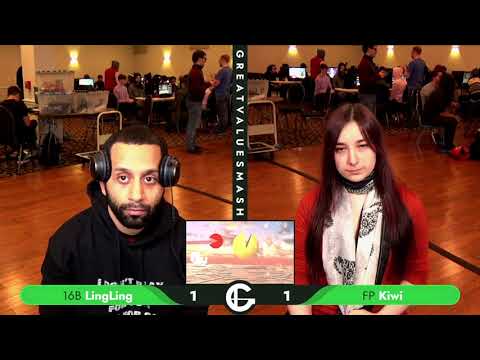 Super Smash Bros Ultimate: Kiwi (Pac-Man) V LingLing (Peach) - Synthesis 59