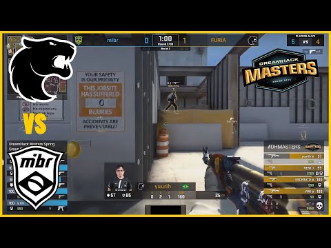 MIBR vs Furia - DreamHack Masters - BEST MOMENTS