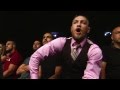Reaccion de McGregor al ver la pelea de Aldo vs Mendes 2