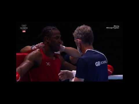 91Kg Cheavon Clarke (ENG) Vs Vagkan Nanitzanian (GRE) Quarter Finals European Qualifiers Paris
