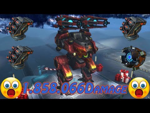 Dragoon Bulwark 1.85M Damage + Modules + Quantum Radar - War Robots