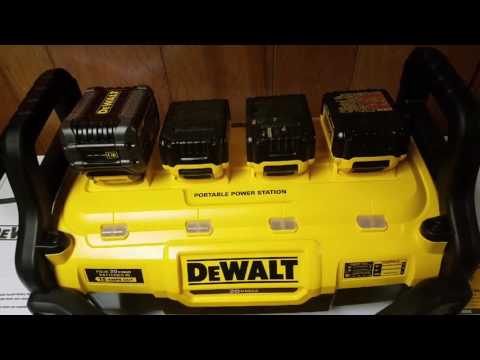 Dewalt 1800 Watt Portable Power Station and Charger Review (DCB1800)
