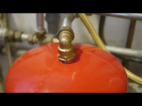 The sound of a broken expansion vessel