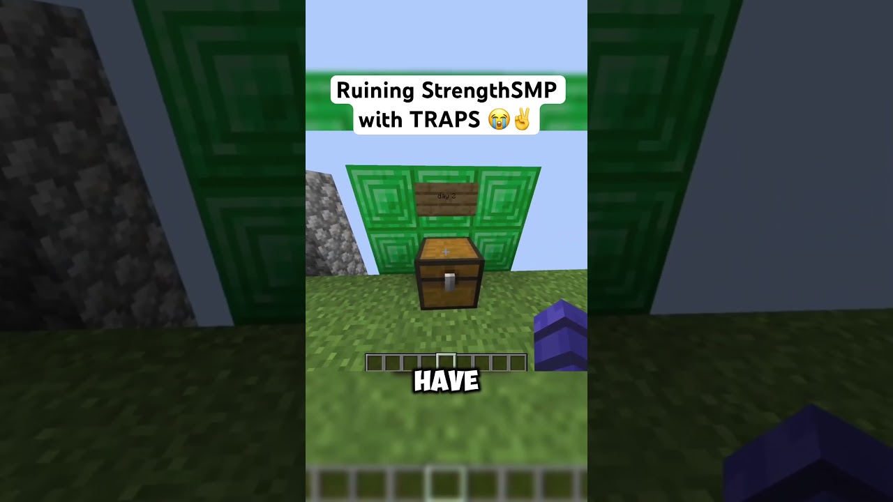 the GUY i trapped at the END was SO STACKED🤑🤑🤑 #minecraft #gaming #fyp