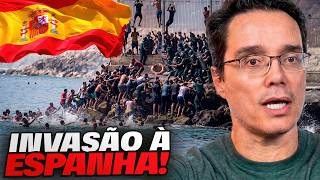 60 MIL IMIGRANTES INVADIRAM A ESPANHA! O QUE ESTÁ ACONTECENDO?
