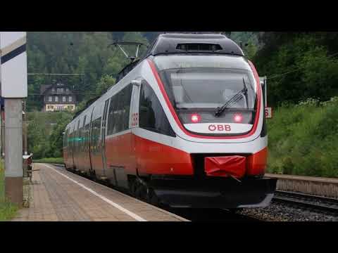 Schwere Güterzüge und mehr in Küb am Semmering / Semmeringbahn, 1.6.2018